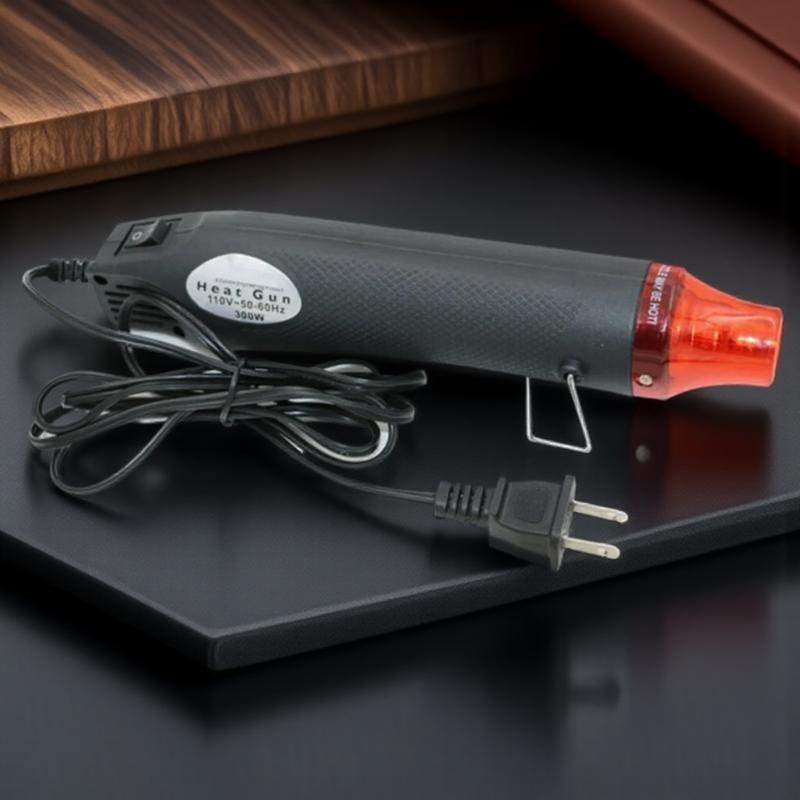 DIY Heat Gun 110V/220V 300W Electric Power Tool Hot Air Gun with Support Seat Temperature Control Shrink Tool
