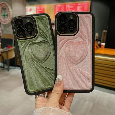 Husă de telefon din silicon moale din catifea de lux de moda pentru iPhone 15 14 13 12 11 Pro Max Husă rezistentă la șocuri