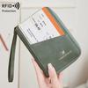 MDNGMDNG RFID Blocking Travel Passport Wallet