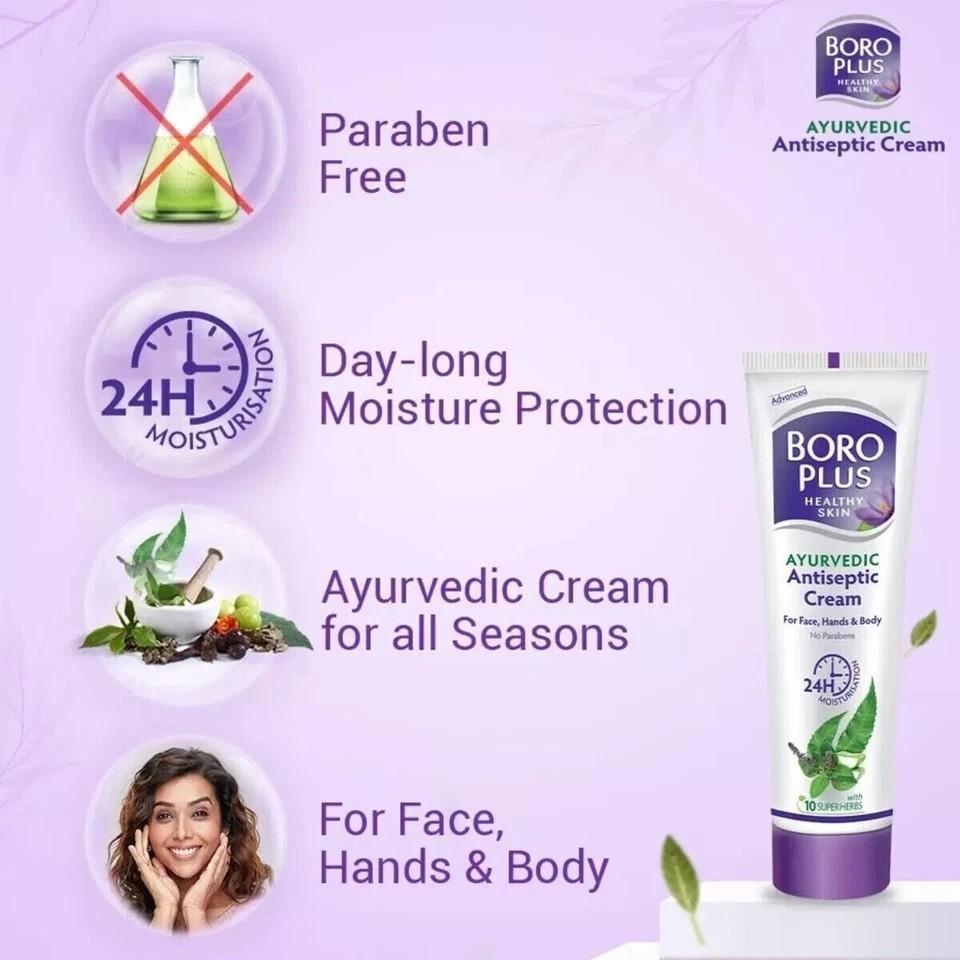 Himani Boro Plus Crema Ayurvedica per la Cura della Pelle Sana 120 ML