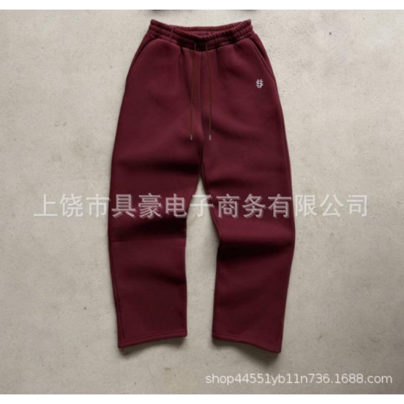 Unisex Streetwear Hoodie Set Loose Fit Cotton Blend Long Sleeve Tracksuit Teens Adults