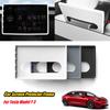 Silicone Screen Protective Frame for Tesla Model 3/Y Highland Improve Driving Experience & Knee Pads Anti-shatter Anti-oil