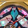 GARRACK Shin Evangelion Collaboration Watch Model Automatic 5ATM Waterproof Mineral Glass Multicolor Dial Unisex Unit-00 SMS-EVA-41-0