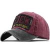 Spring New Hat, Hip-hop Hat, Splicing Old Washed Cotton Baseball Hat Men ROCK Street Trendy Women