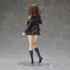 26CM Anime Figure Ogiwara Sayu Shave The Beard And Pick Up Schoolgirl Sitting Uniforms Model Ornaments Collection Doll Toys Gift