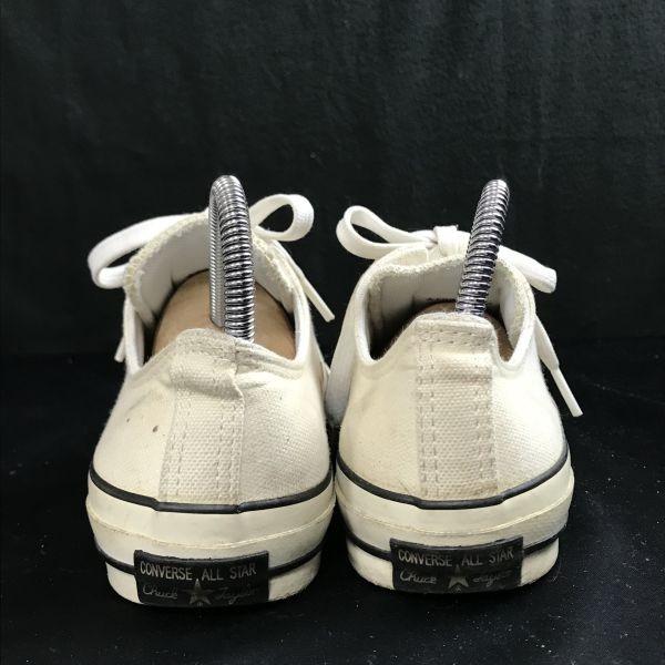 Converse 100th Anniversary Low Cut Sneakers 4.5 23.5 Women White