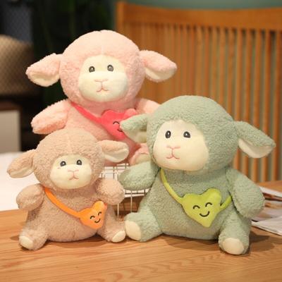 1 шт. 20/25 см Кавайні вівці Плюшеві іграшки М’які наповнені ляльки Альпака Чудова іграшка Подушка Різдвяний подарунок на день народження для дітей Подруга