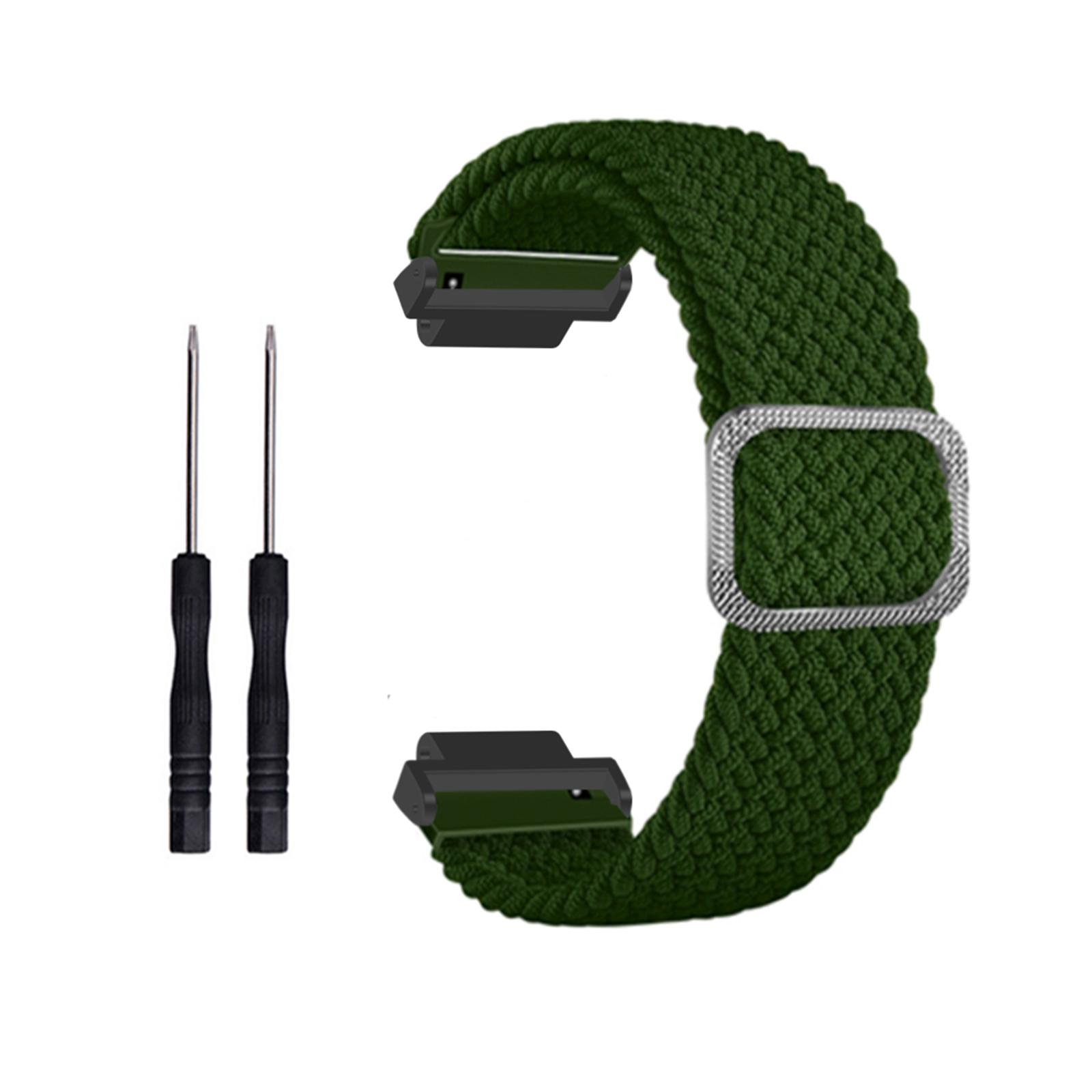 

Ремешок из эластичного нейлона армия зеленый