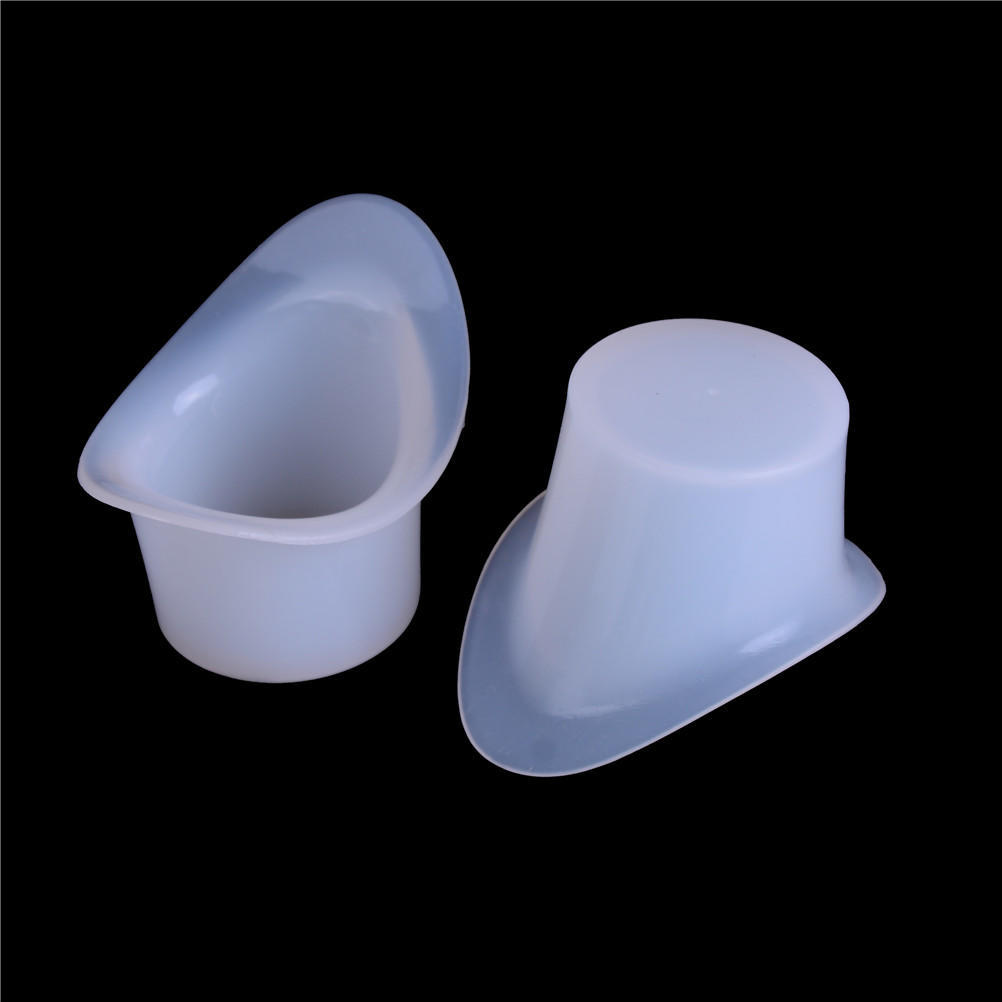 2Pcs Silica Gel Eye Flush Cups First Aid Wash Bath Plastic Cups