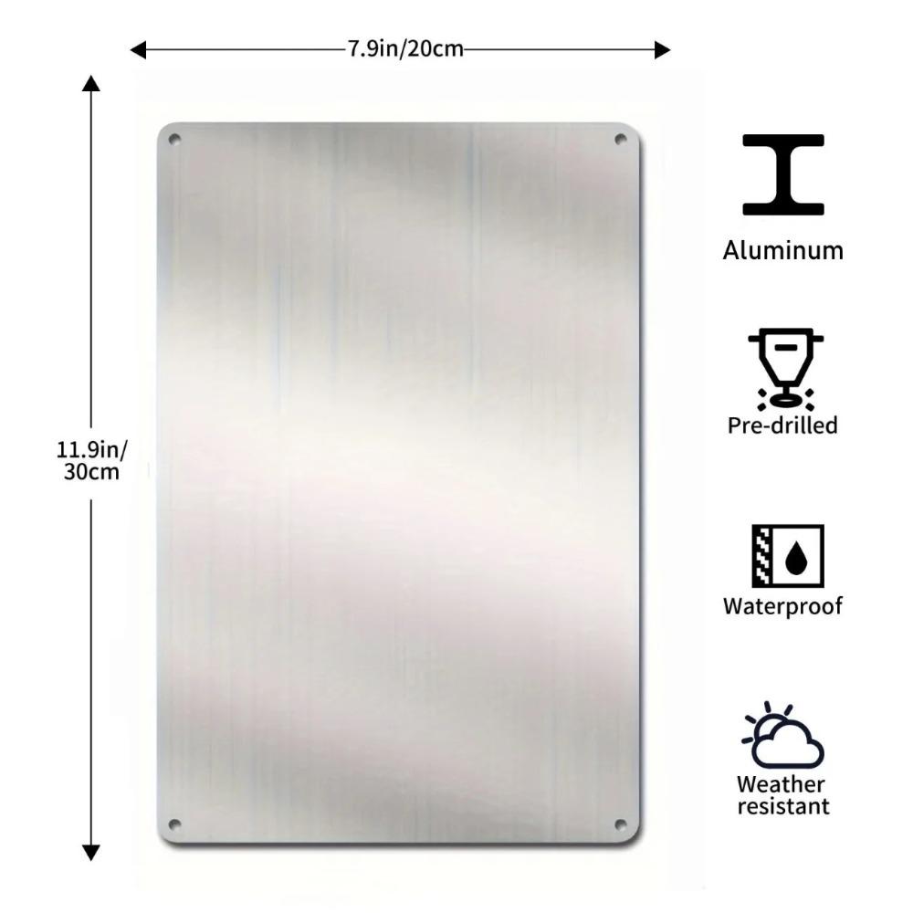 Custom Aluminum Welcome Sign Bar Lounge Wall Decor