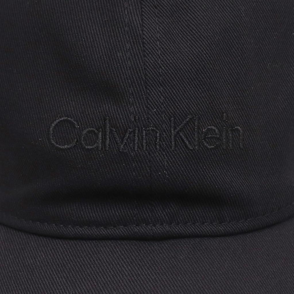 Calvin Klein 4D5003G and Logo Embroidery Free Black Cap, Unisex, Men's Women's, (JP, Alphabet, Size, (001)) [Used]