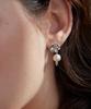 Merrymotive Flower Drop Pearl Earring