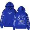 Rapper Lil Peep SUS BOY Hoodies Men Women Clothing Vintage Hip Hop Oversized Sweatshirt Casual Soft Cotton Sweatshirt Loose Cozy and Versatile