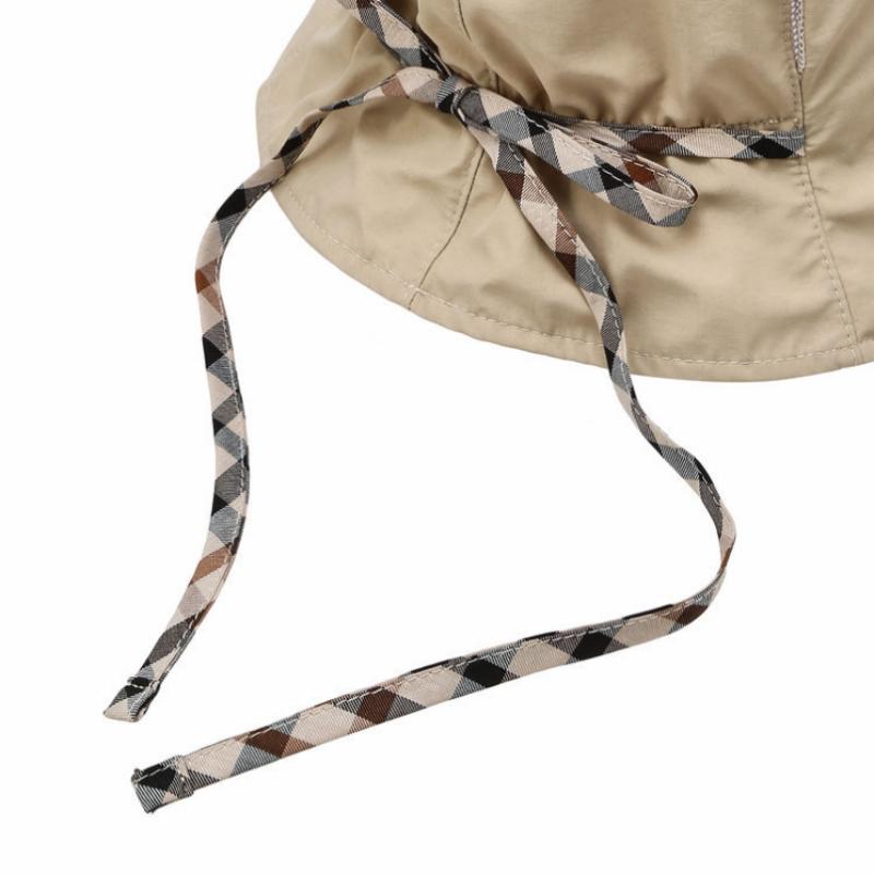 Daks Ivory Cotton Blend Bucket Hat Dbhe4e227iv