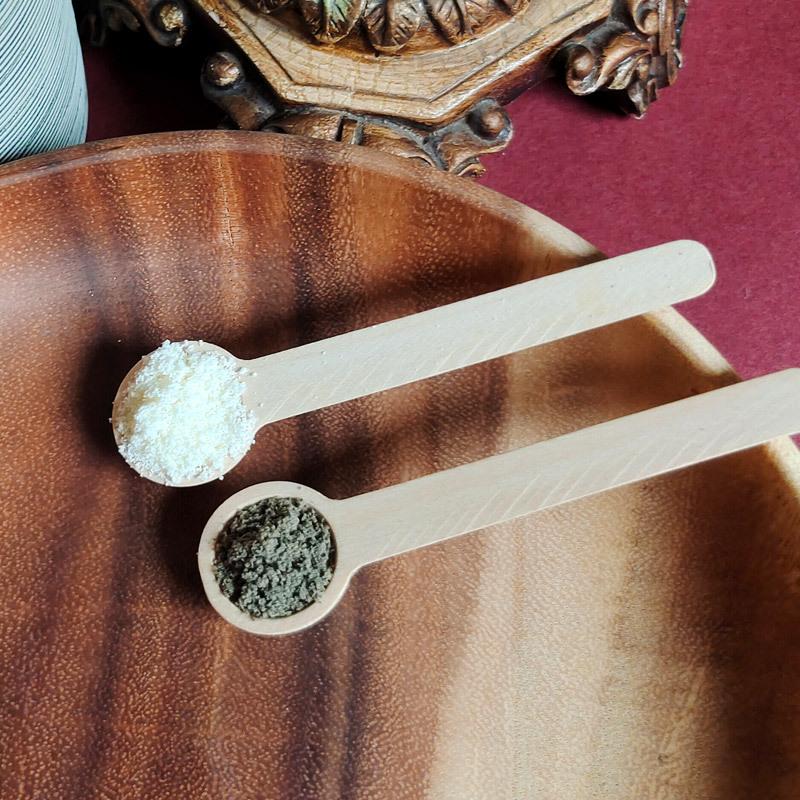 Mini Small Wooden Spoon Children's Milk Powder Measuring Spoon Honey Wooden Spoon Wooden Scoop Kitchen Accessories