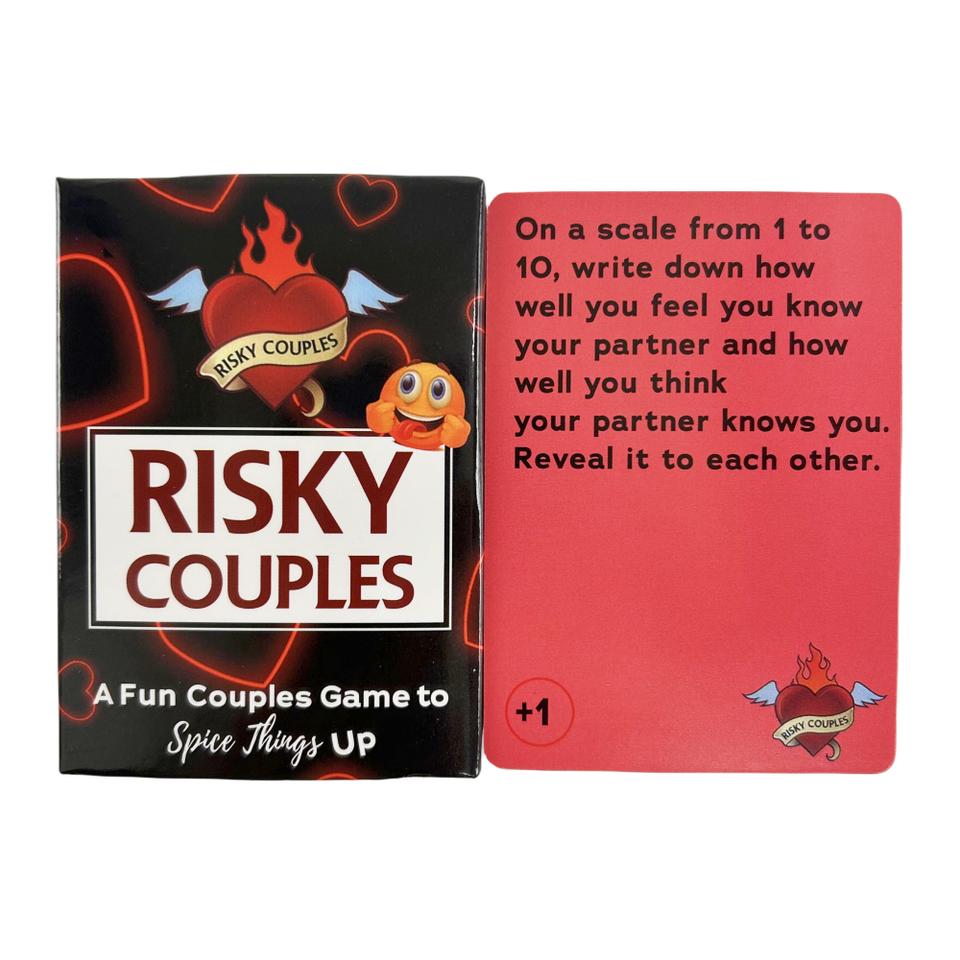 Risky Couples Super Fun Couples Game For Date Night 150 Dares Questions For Your Partner Romantic Card Game