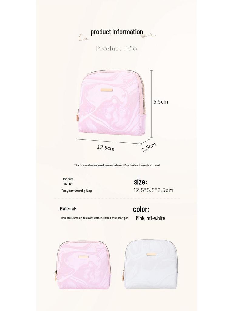 Portable Cross-Border Chinese Style Jewelry Storage Bag for Travel: Ring, Pendant, Bracelet Organizer