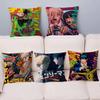 Anime Chainsaw Man Pillowcases Home Bedding Decorative Pillow Cover Wedding Super Soft Pillow Case
