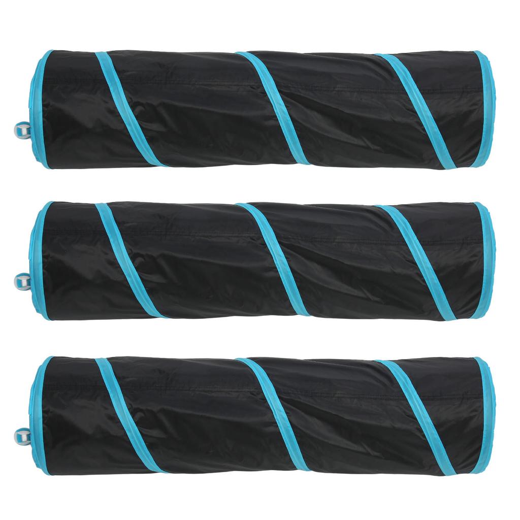 3PCS Collapsible Cat Tunnel Lightweight Interactive Interesting Cat Tunnel Tube for Cat Kitten