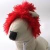 Pălărie perucă pentru animale de companie Material respirabil Căptușeală Ușoară Stil de păr afro amuzant Perucă pentru pisici cu bandă elastică extensibilă Cataramă reglabilă Accesoriu pentru câini