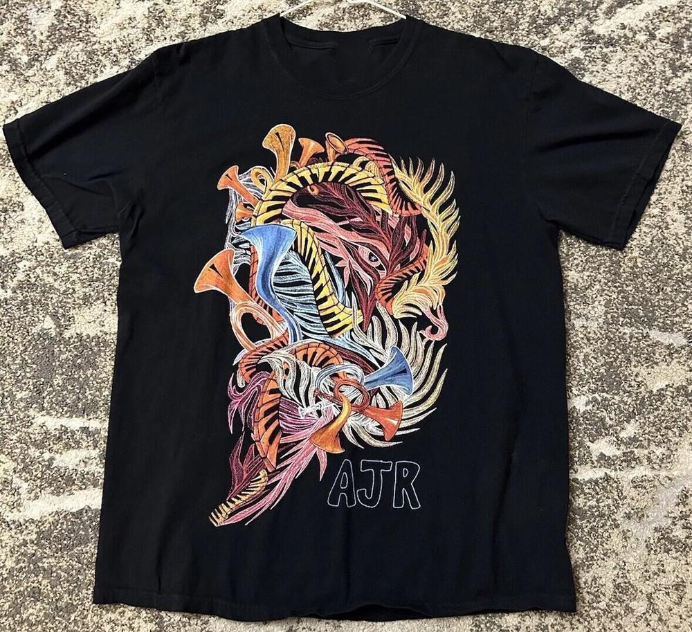 Футболка с мерчем группы AJR, унисекс, все размеры S-234XL, унисекс футболка L
