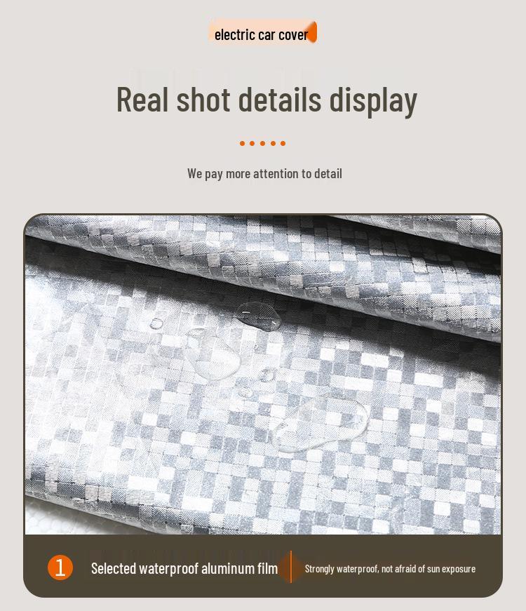 Rainproof Dustproof Electric Vehicle & Motorcycle Cover for Battery and Bicycle Cars - Special Sunscreen Protection