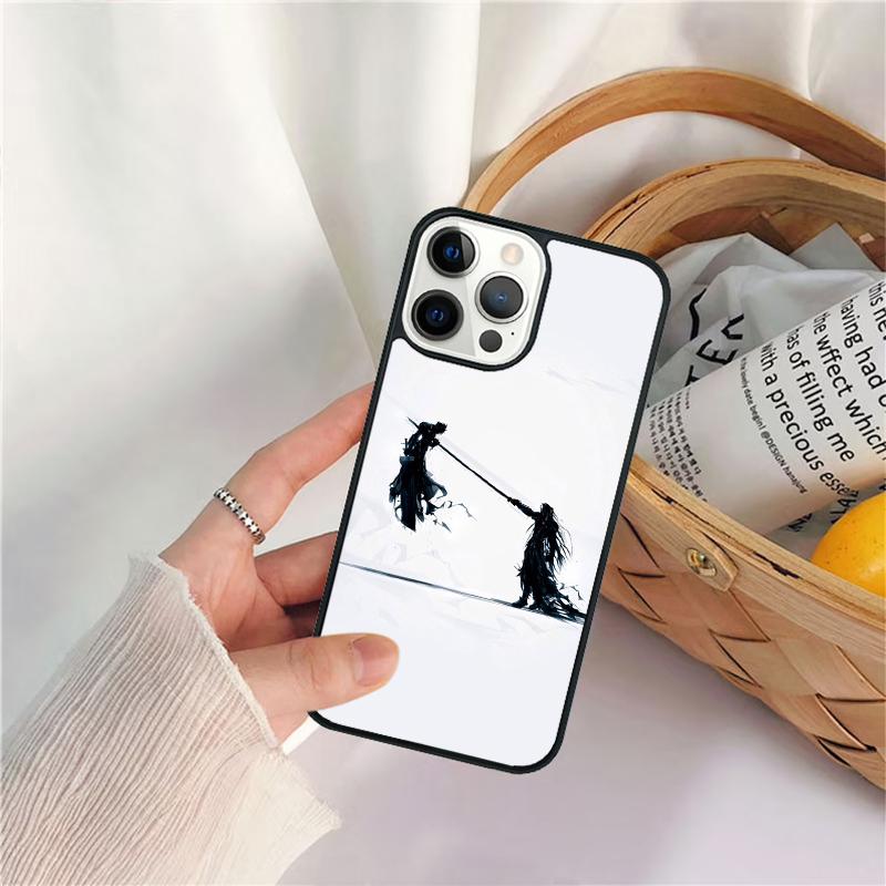 Final Fantasy VII Celular Mobile Smartphone Cases For iPhone 17 Air 16e 15 14 12 13 11 Pro MAX Plus Coque Fundas