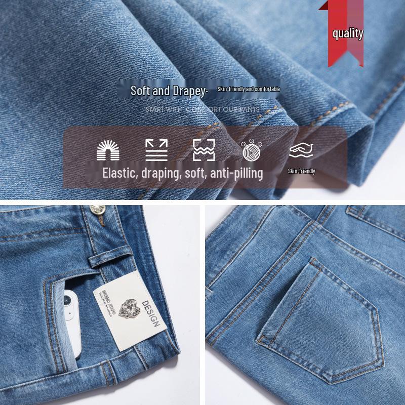 2024 Women's High-Waist Slimming Stretch Flare Jeans with Slit