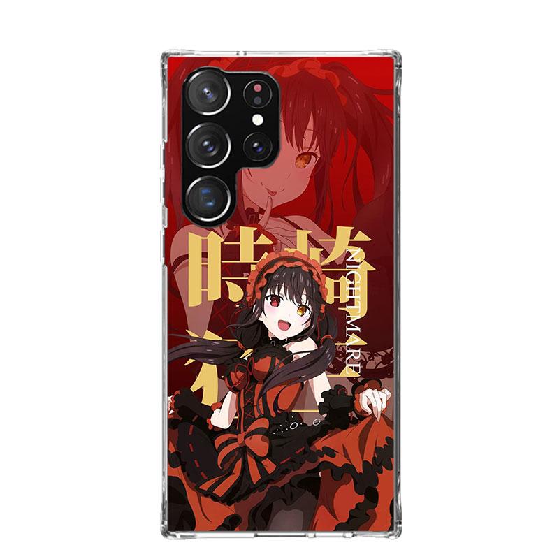 Date A Live Tokisaki Kurumi Phone Case For Samsung Galaxy S26 S25 Edge S24 S23 FE S22 Ultra S21 Plus S20 + Fundas Cover Coque Ga