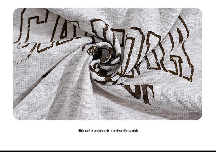 2025 Chłopięca modna bluza z kapturem w amerykańskim stylu ulicznym