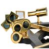 22.86 Cm Brass Sextant Nautical Maritime Decor, Steampunk Prop Decoration Item