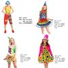 Clown Cosplay Costume For Adults With Polyester Fabric Perfect For Themed Parties And Performances