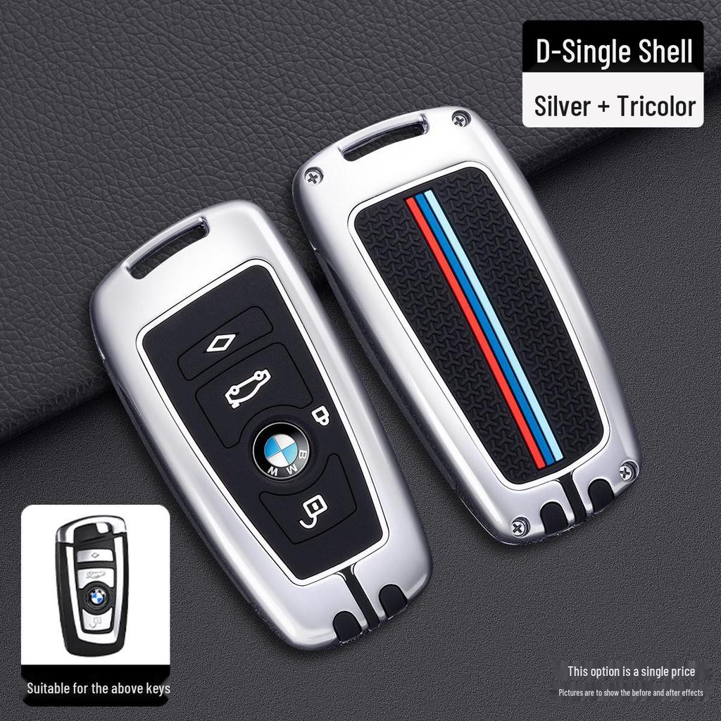 Kompatible BMW Schlüsselhülle für 1, 3, 5, Neue 7er Serie, X1, X2, X3, X5, 530, i3
