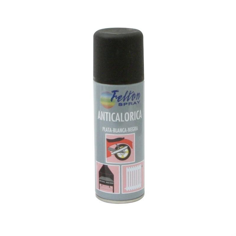 FELTON - SPRAY PINTURA ANTICALORICA NEGRA 200ml