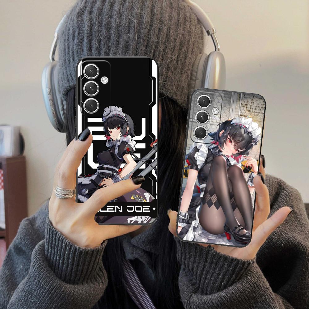 Zenless Zone Zero Ellen Joe Phone Case for Samsung Galaxy S25 S24 S23 S22 S21 S20 Note20 Plus FE Ultra Colour Protective Luxury