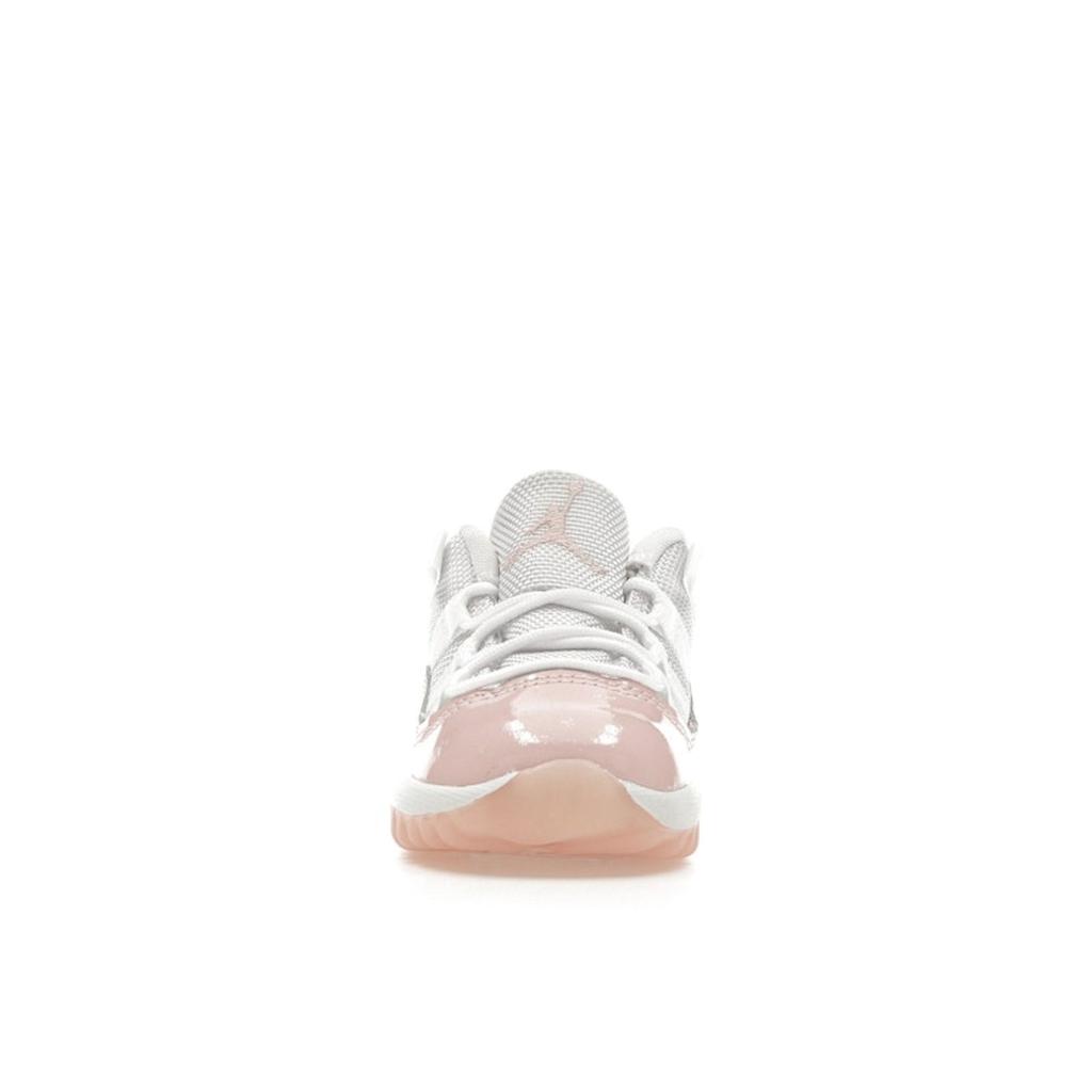Air Jordan 11 Retro Low TD Legend Pink Baby-Sneakers Weiß 645107-160