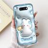 For LG V50s V50 ThinQ Phone Case LG G8X ThinQ V50 Dual Screen Back Cover Soft Silicone Fundas Lovely Panda Rabbit Flower Cartoon