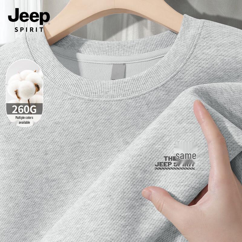 JEEP SPIRIT Men's 2025 American Casual Sweatshirt