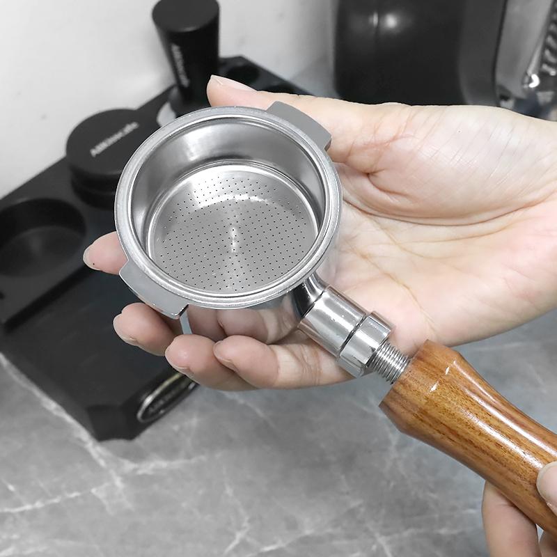 51MM Coffee Bottomless Portafilter Two Ears Replacement Filter Basket For Delonghi ECP3420 ECP35.31 Espresso Maker Barista Tools