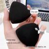 Black Pineapple Puff Marshmallow Super Soft Makeup Sponge - Non-Absorbent Foundation Applicator