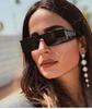 1PC Square small frame glasses new fashionable sunglasses UV protection for women street photography