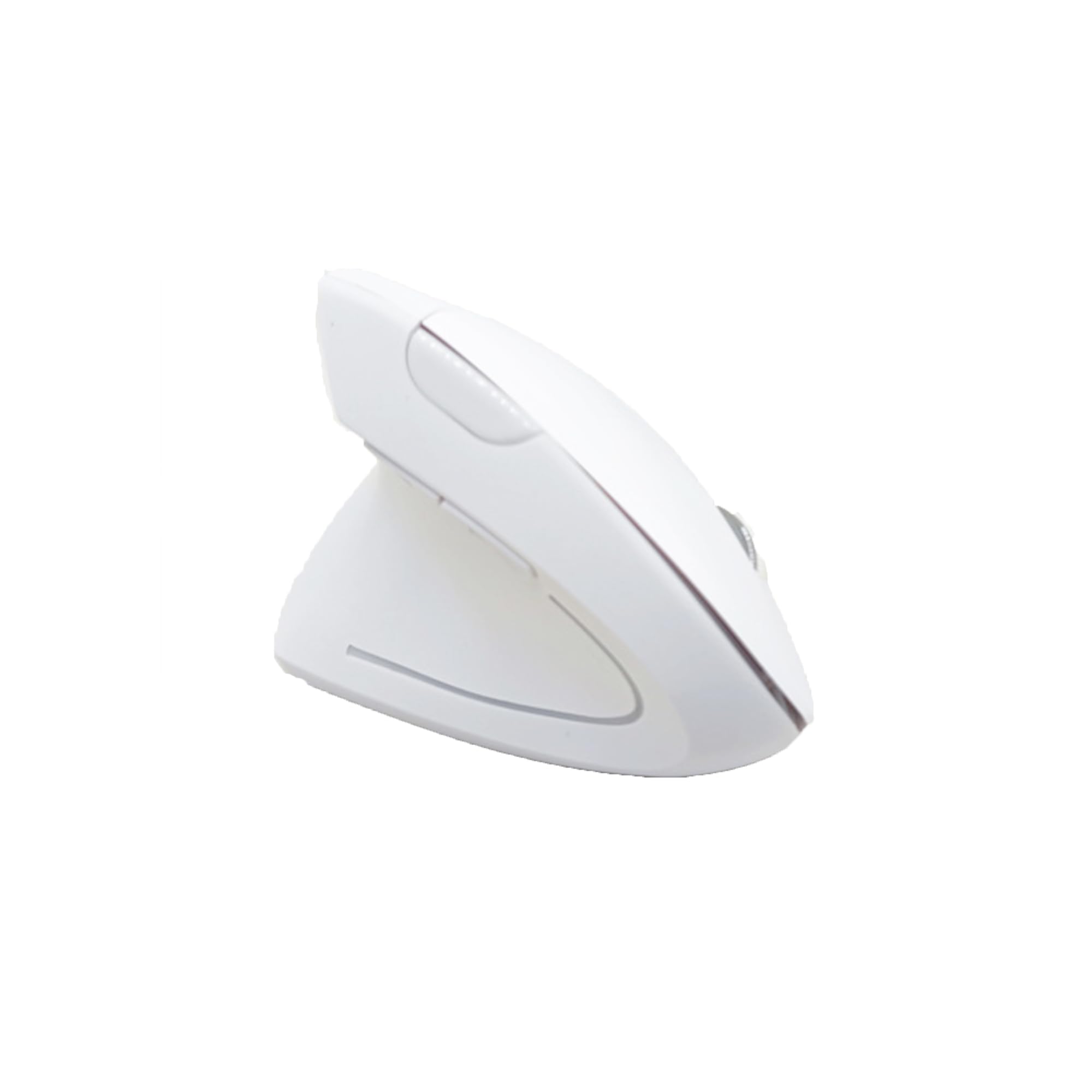 

Бездротовий DPI Вертикальний USB-приймач 5 Без рук Сумісний з та Linux Миша, Для лівої руки, 2.4 ГГц, Трирівневе регулювання, Кнопки вперед/назад, білий