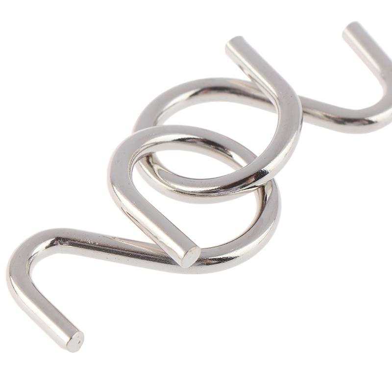 8Pcs/Set Materials Metal Puzzle Wire Iq Mind Brain Teaser Puzzles Reliever Toys