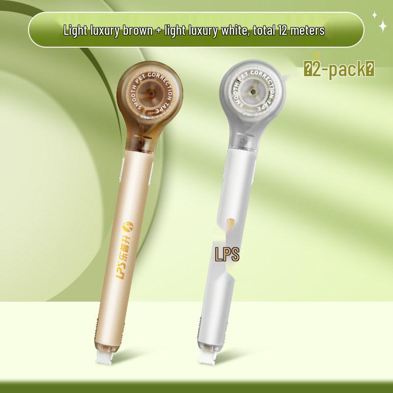 Portable Refillable Correction Tape Pen – Pen-Style, Large Capacity, Ideal for Students