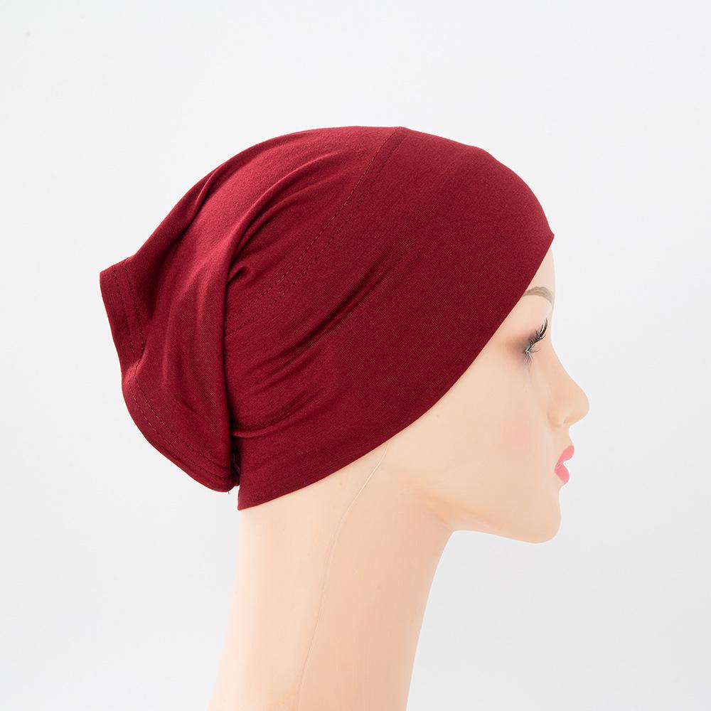 Modal Seide Baumwolle Mehrfarbig Elastische Chemotherapie Mütze
