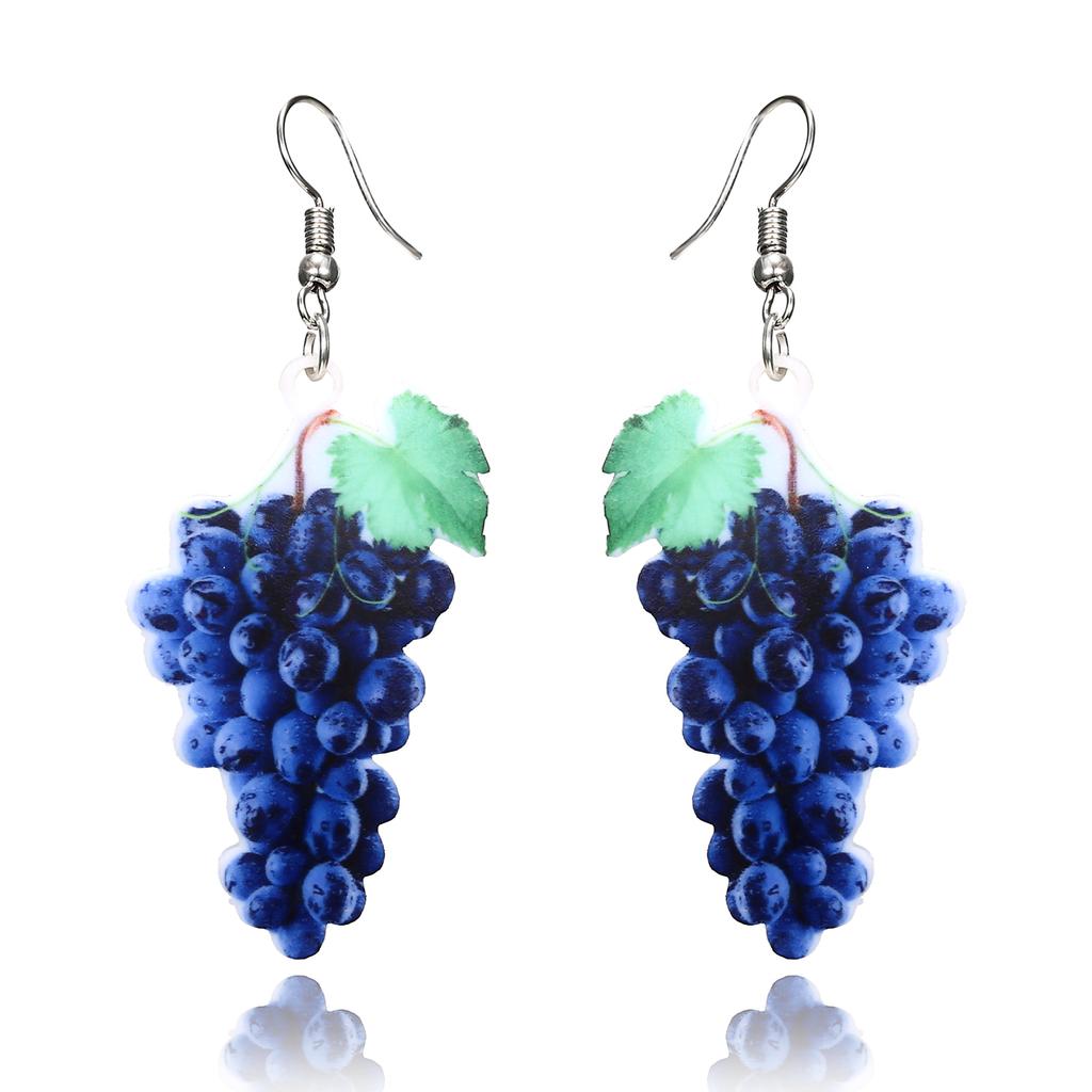 New Fashion Strawberry Cake Earrings For Women Resin Handmade Cute Watermelon Lemon Drop Earring Girl Birthday Ear Jewelry Gifts