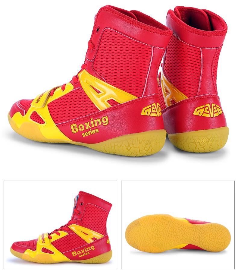 Mingsibo Unisex Boxing and Wrestling Shoes - Breathable Mesh for Children & Adults, Large Sizes Available