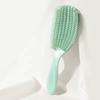 Anti-Static Detangling Brush Flexible Hollow Fluffy Curly Hair Styling Comb for Stubborn Hair Thick Wavy Hair