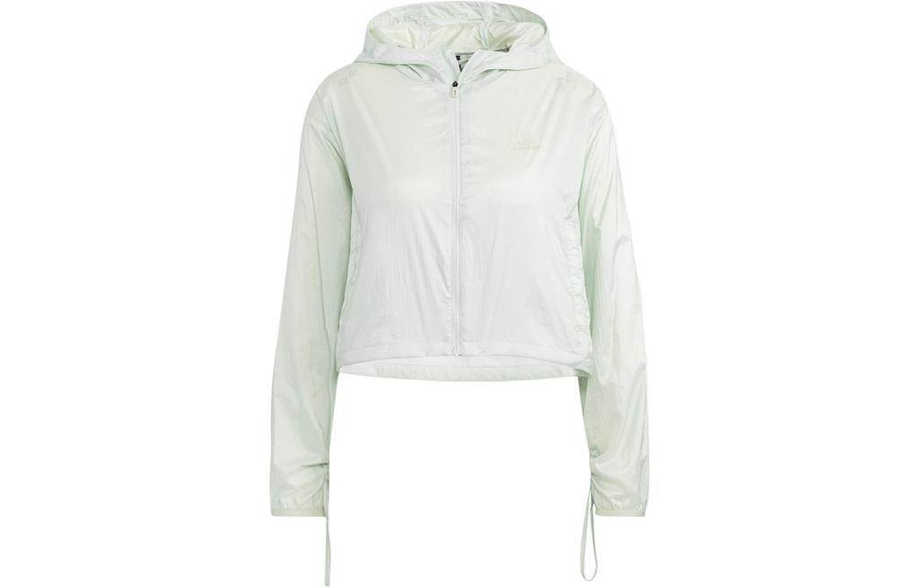 Adidas Jackets Women's Cyan Hooded Moderate Other HR8399