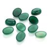 5/10 Pièces/Paquet Cabochon Pierre Naturelle Agate Ovale Lapis Œil de Tigre Perles Libres Dos Plat Cabochon Camée Entretoises Pour la Fabrication de Bijoux